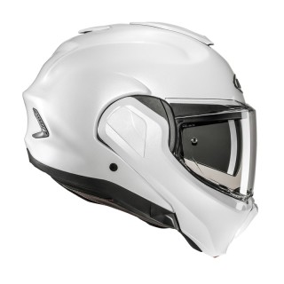 KASK MOTOCYKLOWY HJC F100 SOLID PEARL WHITE XL