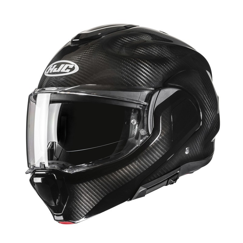 KASK MOTOCYKLOWY HJC F100 CARBON SOLID BLACK L
