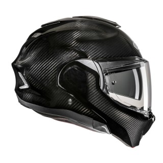 KASK MOTOCYKLOWY HJC F100 CARBON SOLID BLACK L