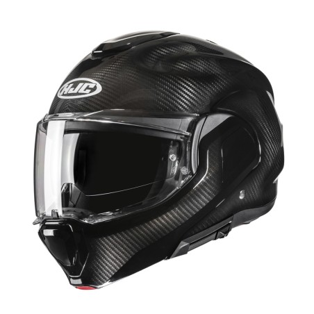 KASK MOTOCYKLOWY HJC F100 CARBON SOLID BLACK XL