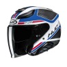 KASK MOTOCYKLOWY HJC F31 CERON BLACK WHITE S