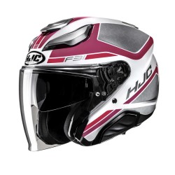 KASK MOTOCYKLOWY HJC F31 CERON PINK GREY XS