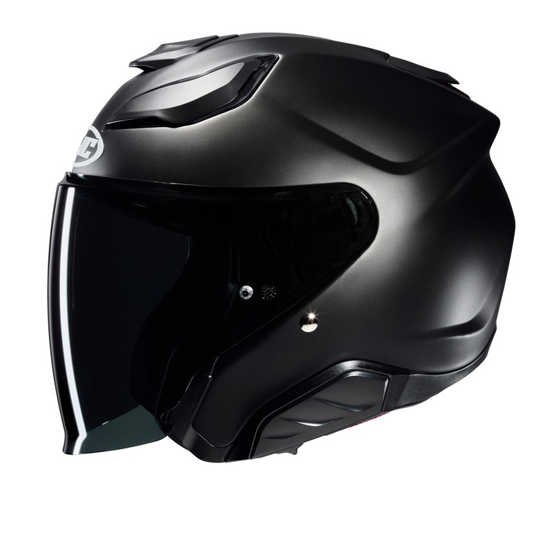 KASK MOTOCYKLOWY HJC F31 SOLID SEMI FLAT BLACK S
