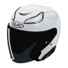 KASK MOTOCYKLOWY HJC F31 SOLID PEARL WHITE XS