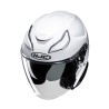 KASK MOTOCYKLOWY HJC F31 SOLID PEARL WHITE XS