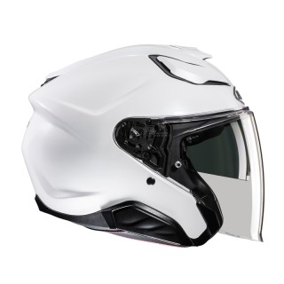 KASK MOTOCYKLOWY HJC F31 SOLID PEARL WHITE S