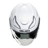 KASK MOTOCYKLOWY HJC F31 SOLID PEARL WHITE L
