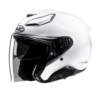 KASK MOTOCYKLOWY HJC F31 SOLID PEARL WHITE XL