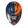 KASK MOTOCYKLOWY HJC F70 DEATHSTROKE DC COMICS BLUE ORANGE XXL