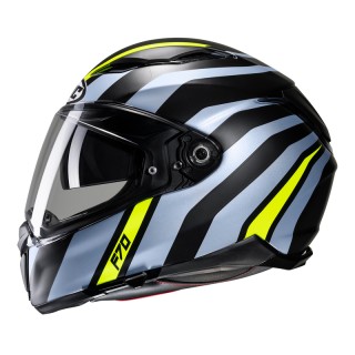 KASK MOTOCYKLOWY HJC F70 GALLA BLUE YELLOW M