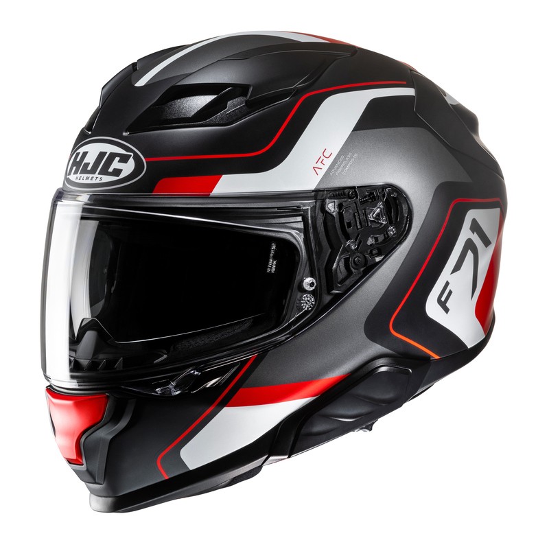 KASK MOTOCYKLOWY HJC F71 ARCAN BLACK RED S