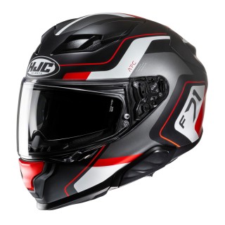 KASK MOTOCYKLOWY HJC F71 ARCAN BLACK RED L