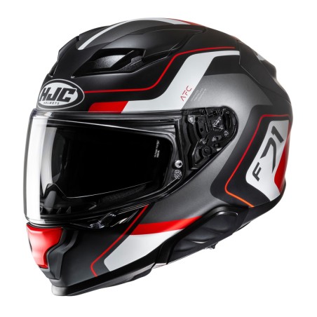 KASK MOTOCYKLOWY HJC F71 ARCAN BLACK RED L