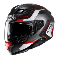 KASK MOTOCYKLOWY HJC F71 ARCAN BLACK RED XL