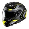 KASK MOTOCYKLOWY HJC F71 ARCAN BLACK YELLOW XS