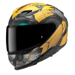 KASK MOTOCYKLOWY HJC F71 BUMBLEBEE HASBRO YELLOW BLACK S