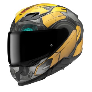 KASK MOTOCYKLOWY HJC F71 BUMBLEBEE HASBRO YELLOW BLACK M