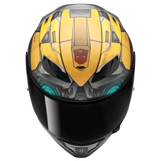KASK MOTOCYKLOWY HJC F71 BUMBLEBEE HASBRO YELLOW BLACK M