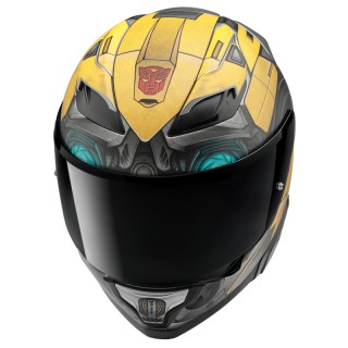 KASK MOTOCYKLOWY HJC F71 BUMBLEBEE HASBRO YELLOW BLACK L