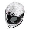 KASK MOTOCYKLOWY HJC F71 ELIZ WHITE PINK M