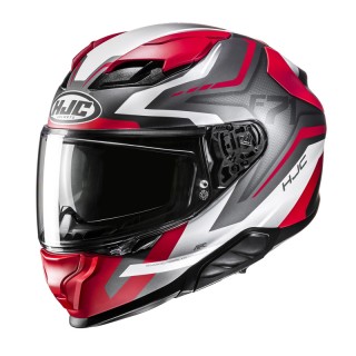 KASK MOTOCYKLOWY HJC F71 FES RED GREY XL