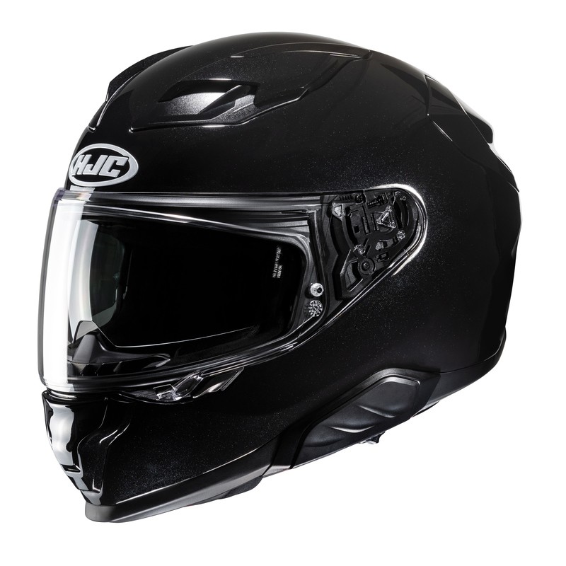 KASK MOTOCYKLOWY HJC F71 SOLID METAL BLACK L