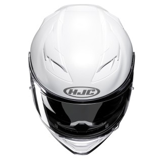 KASK MOTOCYKLOWY HJC F71 SOLID PEARL WHITE S
