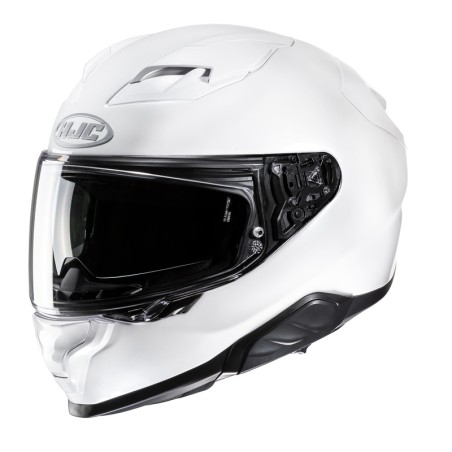 KASK MOTOCYKLOWY HJC F71 SOLID PEARL WHITE M