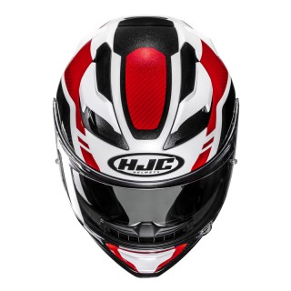 KASK MOTOCYKLOWY HJC F71 TOZZ WHITE RED L