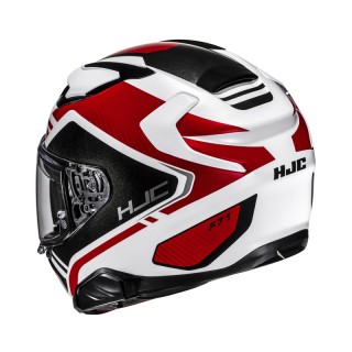 KASK MOTOCYKLOWY HJC F71 TOZZ WHITE RED XL