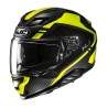 KASK MOTOCYKLOWY HJC F71 TOZZ BLACK YELLOW XL