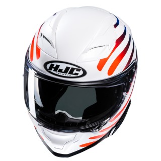 KASK MOTOCYKLOWY HJC F71 ZEN WHITE RED L