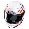 KASK MOTOCYKLOWY HJC F71 ZEN WHITE RED L