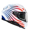KASK MOTOCYKLOWY HJC F71 ZEN WHITE RED L