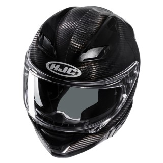 KASK MOTOCYKLOWY HJC F71 SOLID CARBON BLACK S