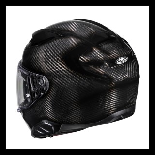 KASK MOTOCYKLOWY HJC F71 SOLID CARBON BLACK XL