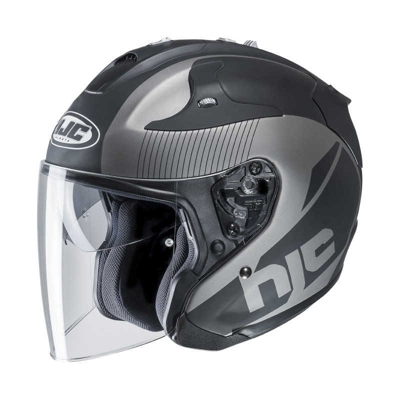 KASK MOTOCYKLOWY HJC FG-JET ACADIA BLACK GREY S