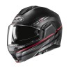 KASK MOTOCYKLOWY HJC I100 SYSMA BLACK RED M