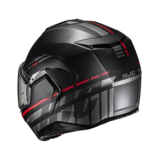 KASK MOTOCYKLOWY HJC I100 SYSMA BLACK RED L