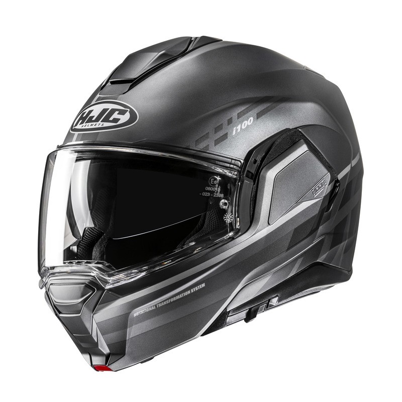 KASK MOTOCYKLOWY HJC I100 SYSMA GREY L