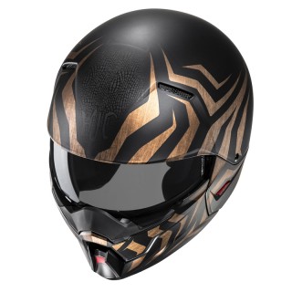 KASK MOTOCYKLOWY HJC I20N THORN BLACK GOLD XS