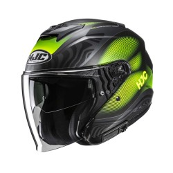 KASK MOTOCYKLOWY HJC I31 DEPE BLACK GREEN L