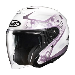 KASK MOTOCYKLOWY HJC I31 IONA WHITE PINK S