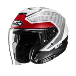 KASK MOTOCYKLOWY HJC I31 TEVIS GREY RED M