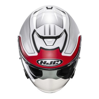 KASK MOTOCYKLOWY HJC I31 TEVIS GREY RED M