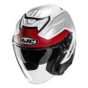 KASK MOTOCYKLOWY HJC I31 TEVIS GREY RED L