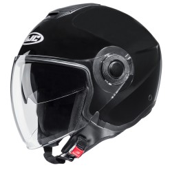 KASK MOTOCYKLOWY HJC I40N SOLID METAL BLACK XXL