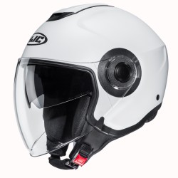 KASK MOTOCYKLOWY HJC I40N SOLID PEARL WHITE XS