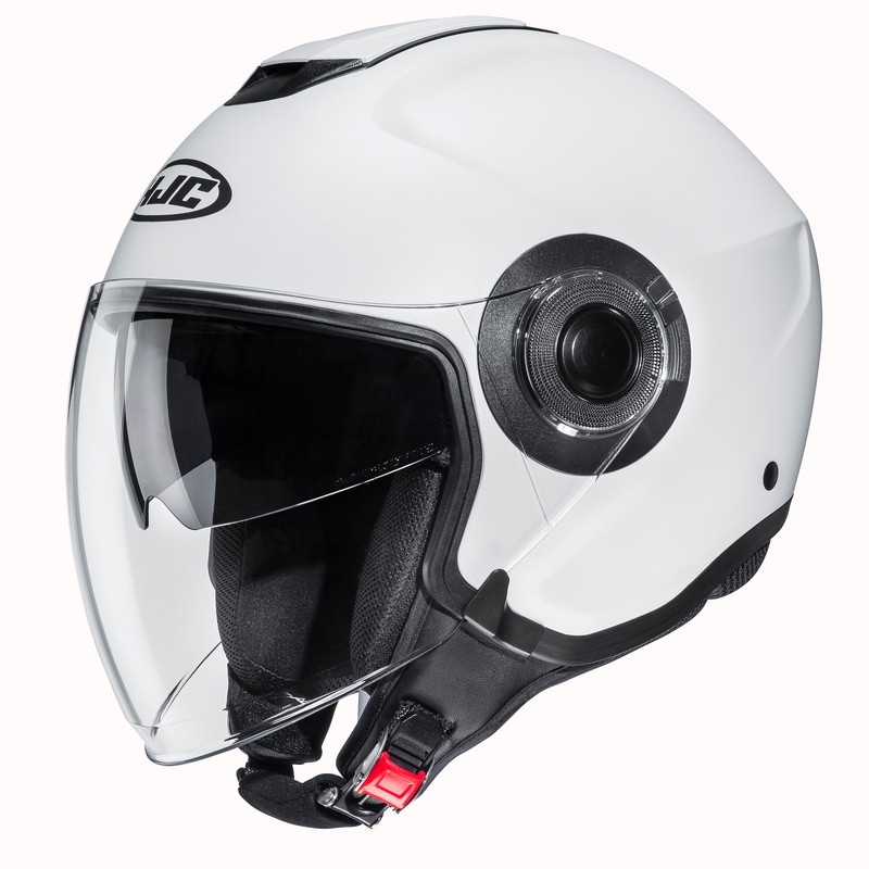 KASK MOTOCYKLOWY HJC I40N SOLID PEARL WHITE L