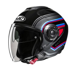 KASK MOTOCYKLOWY HJC I40N LINIA BLACK GREY S